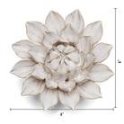 Coastal Ceramic Flower Ivory Dahlia - Chive UK Wholesale