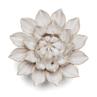 Coastal Ceramic Flower Ivory Dahlia - Chive UK Wholesale