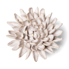 Coastal Ceramic Flower Ivory Chrysanthemum - Chive UK Wholesale