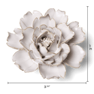 Coastal Ceramic Flower Ivory Rose - Chive UK Wholesale