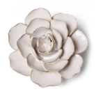 Coastal Ceramic Flower Ivory Ranunculus - Chive UK Wholesale