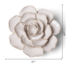 Coastal Ceramic Flower Ivory Ranunculus - Chive UK Wholesale