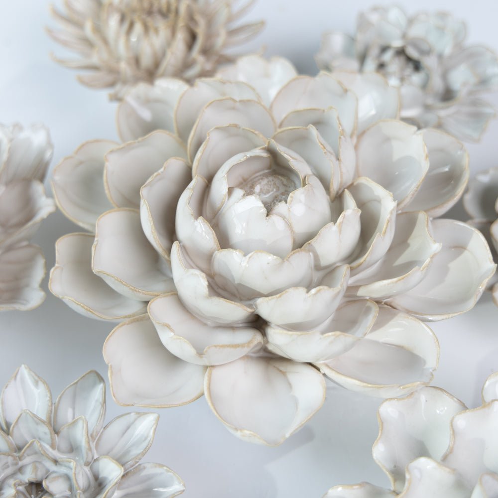Ceramic Flower Coastal Curated Collection #1 - Chive UK Wholesale