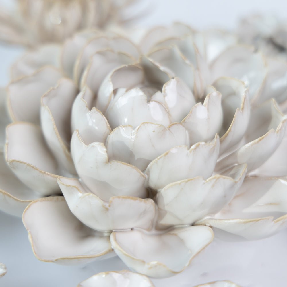 Ceramic Flower Coastal Curated Collection #1 - Chive UK Wholesale