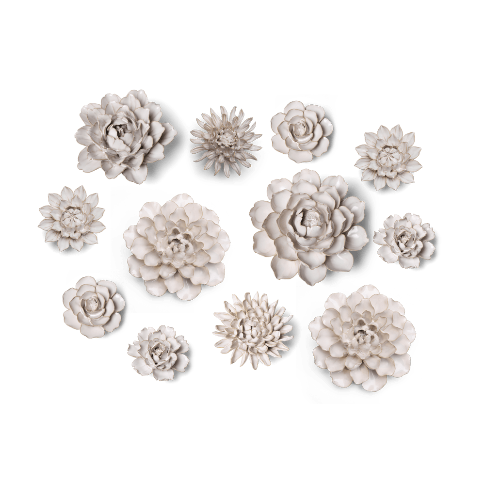 Ceramic Flower Coastal Curated Collection #2 - Chive UK Wholesale