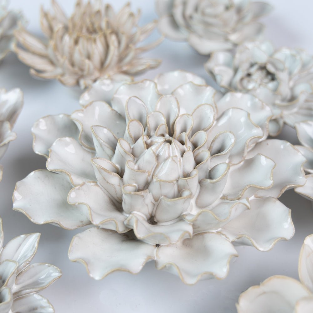 Ceramic Flower Coastal Curated Collection #2 - Chive UK Wholesale