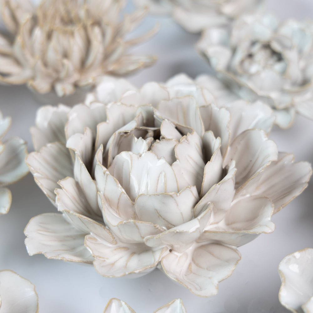 Ceramic Flower Coastal Curated Collection #3 - Chive UK Wholesale