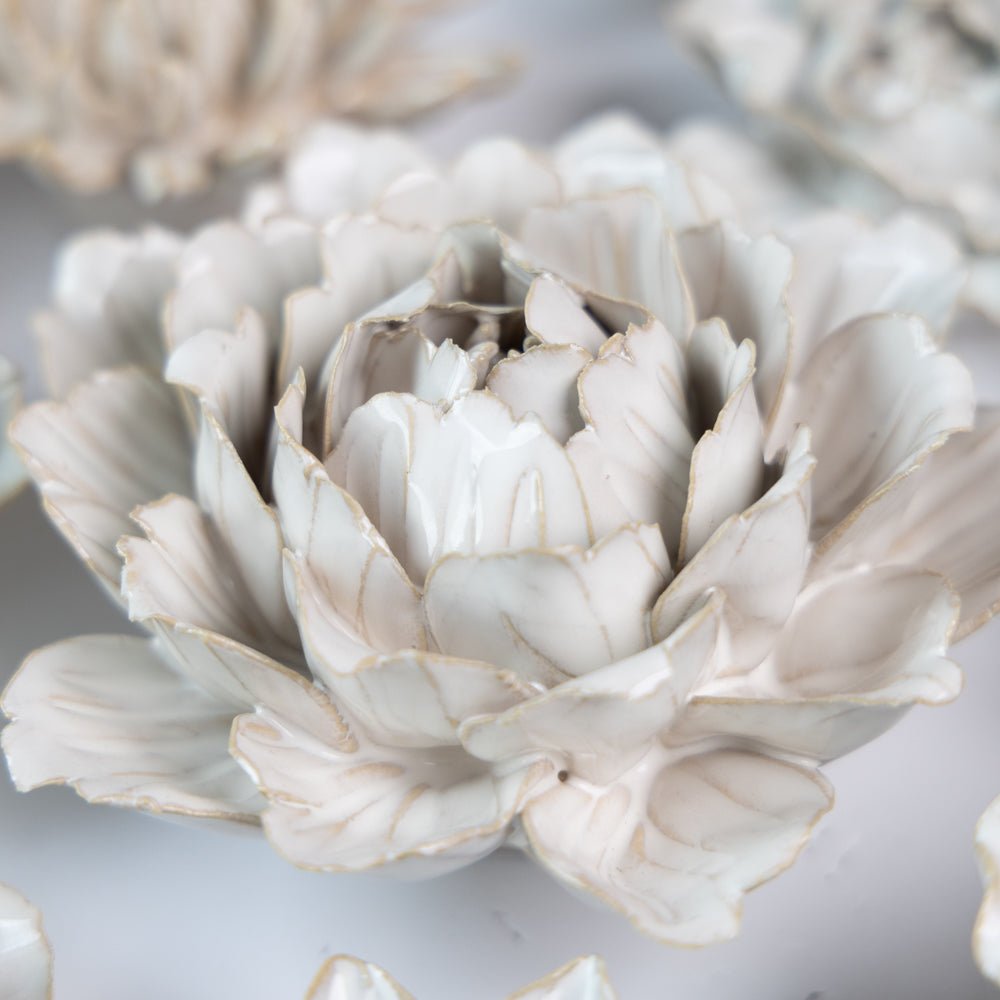 Ceramic Flower Coastal Curated Collection #3 - Chive UK Wholesale