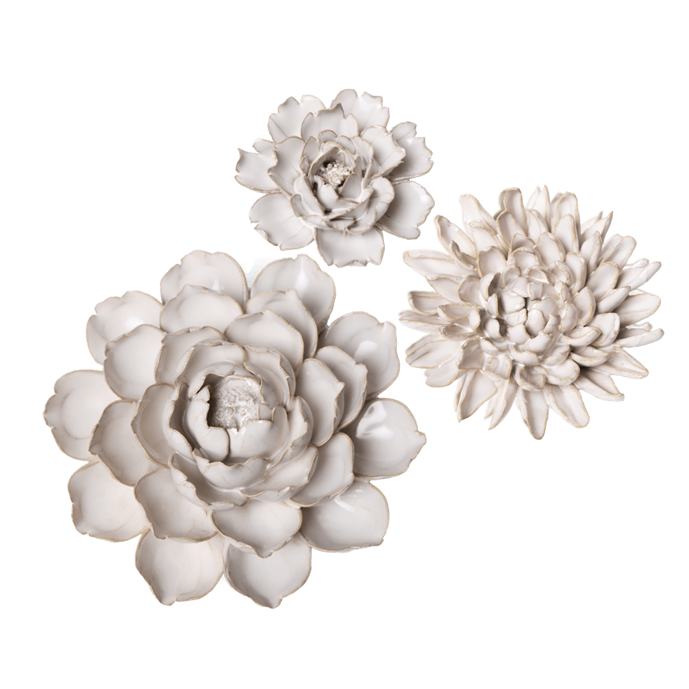 Ceramic Flower Coastal Curated Collection #4 - Chive UK Wholesale
