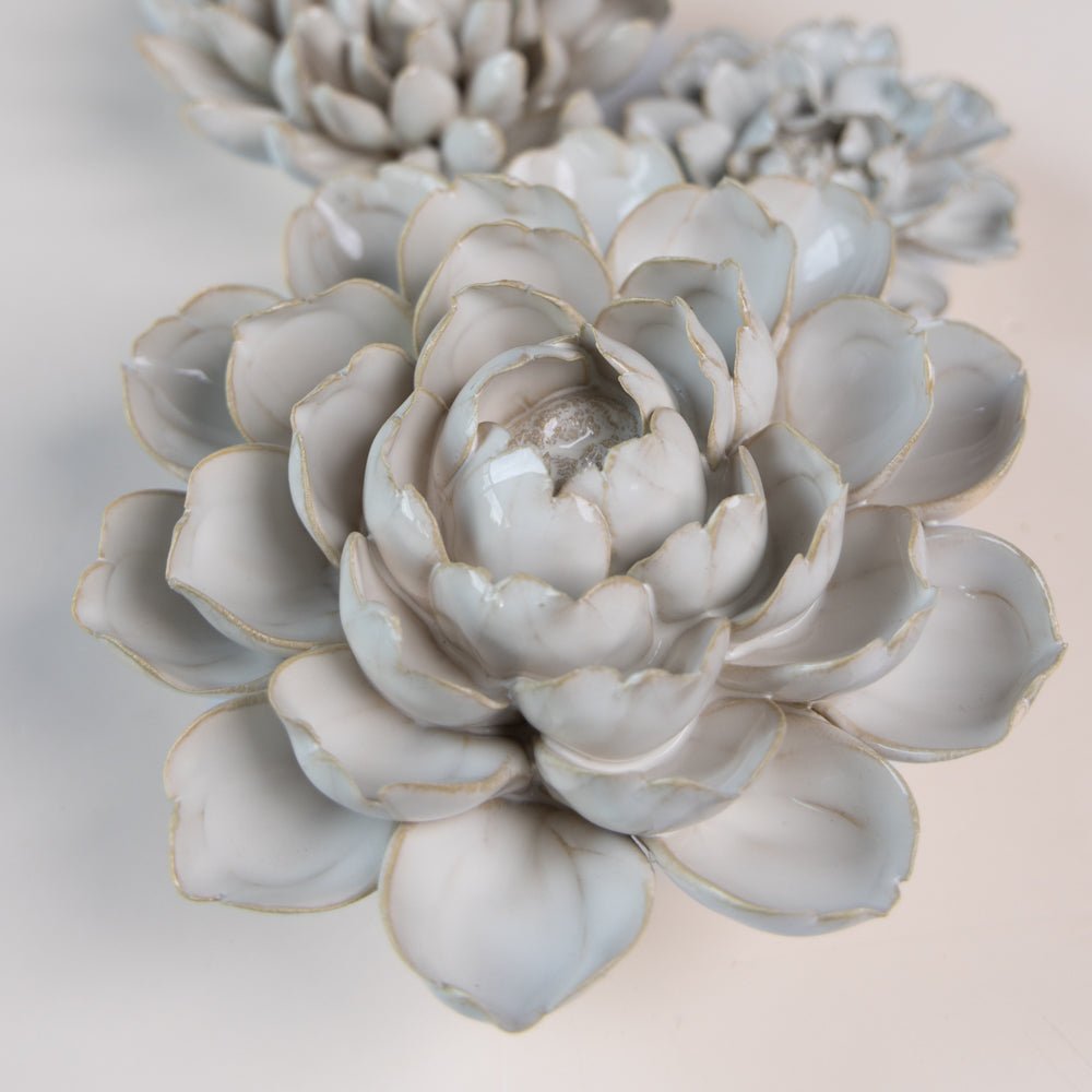 Ceramic Flower Coastal Curated Collection #4 - Chive UK Wholesale