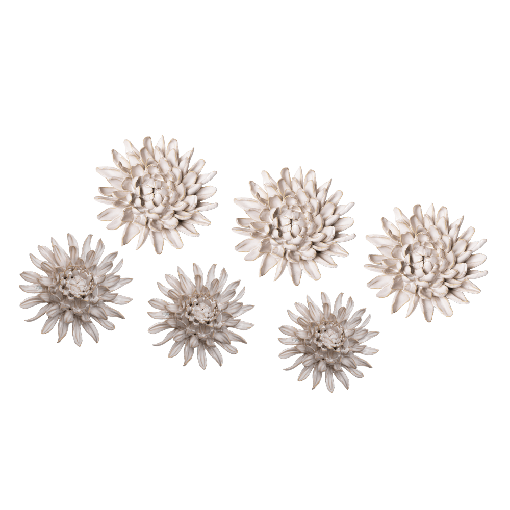 Ceramic Flower Coastal Curated Collection #5 - Chive UK Wholesale