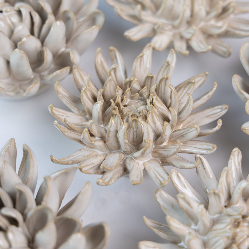 Ceramic Flower Coastal Curated Collection #5 - Chive UK Wholesale
