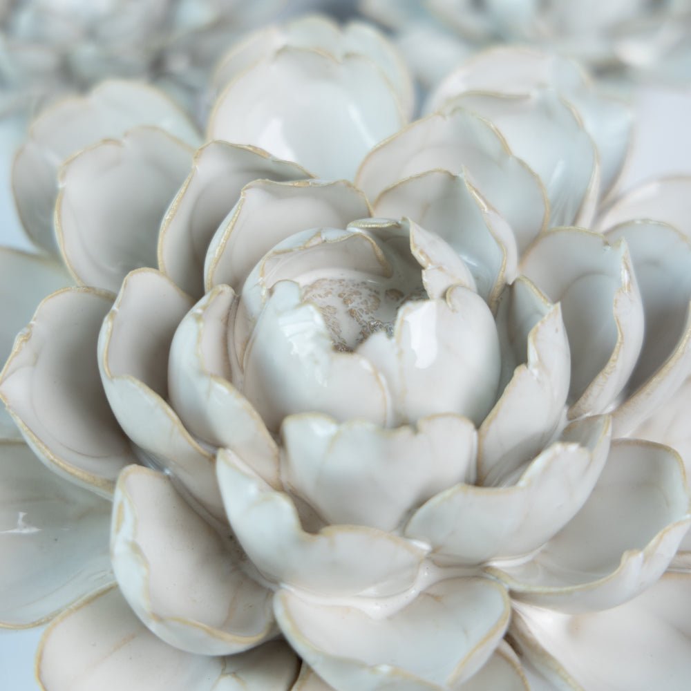 Ceramic Flower Coastal Curated Collection #6 - Chive UK Wholesale