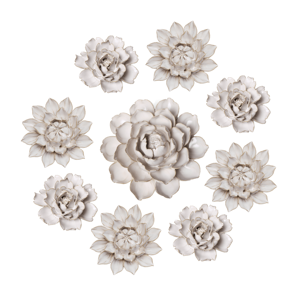 Ceramic Flower Coastal Curated Collection #7 - Chive UK Wholesale