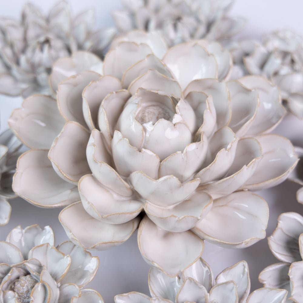 Ceramic Flower Coastal Curated Collection #7 - Chive UK Wholesale