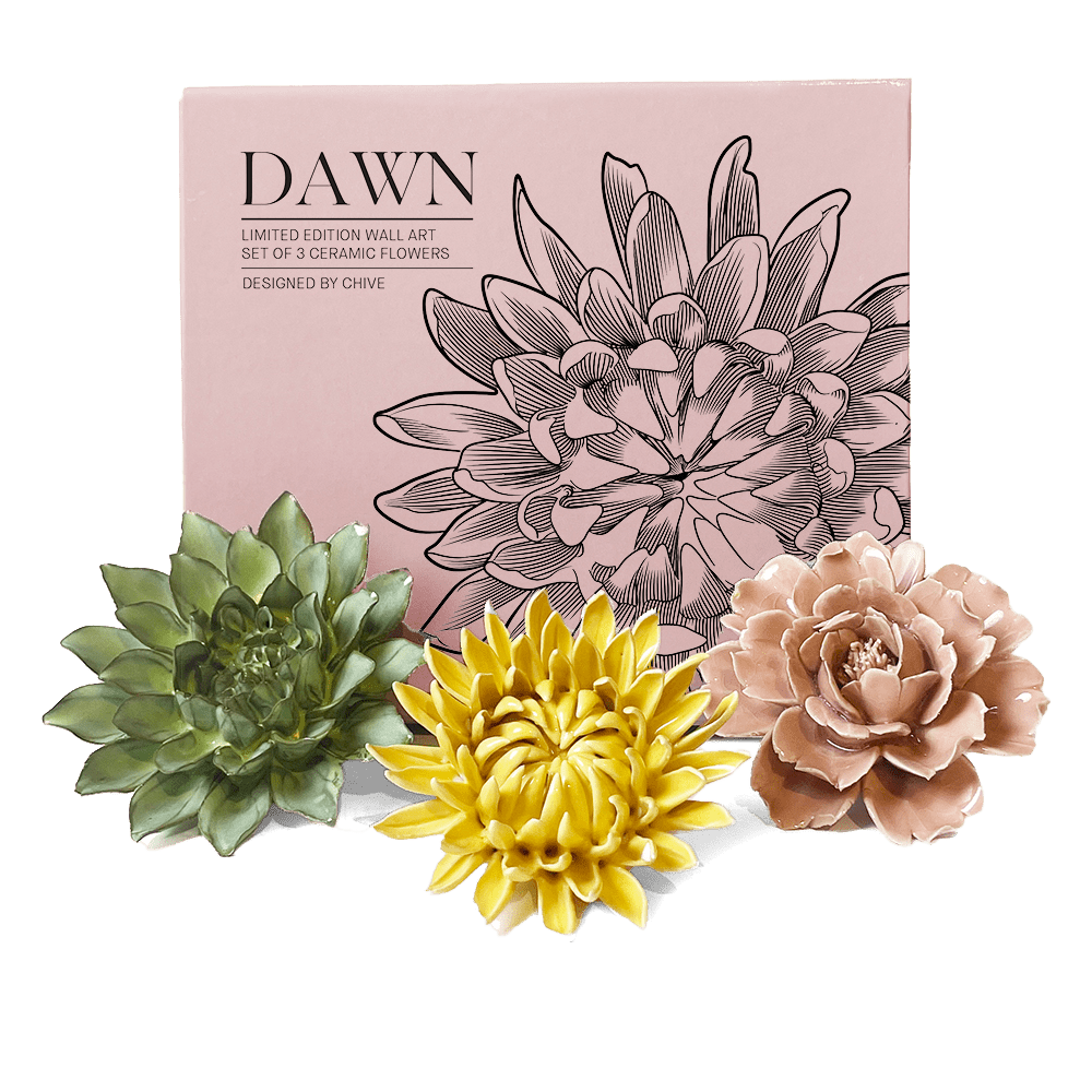 Chive Boxes Ceramic Flower Dawn Box Set – Chive UK Wholesale
