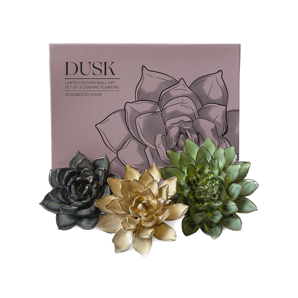 Ceramic Flower Dusk Box Set - Chive UK Wholesale