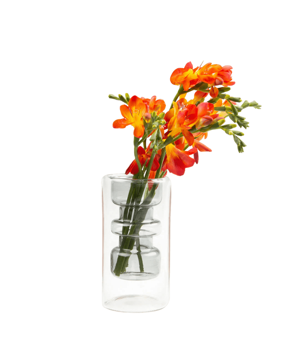 Cylinder Glass Modern Flower Vase - Chive UK Wholesale