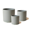 Dojo Porcelain Modern Indoor Plant Pot With Saucer Kits