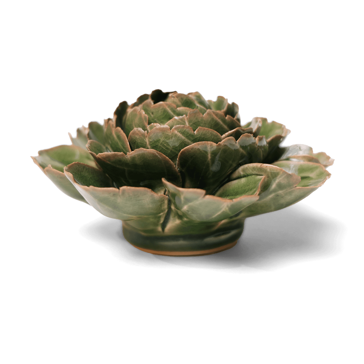 English Garden Ceramic Flower Green Cabbage Flower - Chive UK Wholesale