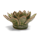 English Garden Ceramic Flower Green Small Succulent - Chive UK Wholesale