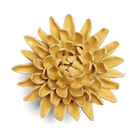 English Garden Ceramic Flower Yellow Chrysanthemum - Chive UK Wholesale