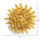 English Garden Ceramic Flower Yellow Chrysanthemum - Chive UK Wholesale