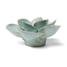 English Garden Ceramic Flower Teal Lotus - Chive UK Wholesale