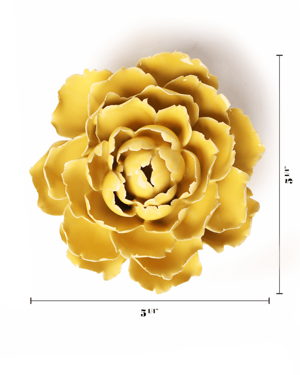 EG21 Buttercup Yellow Gay Paree Peony - Chive UK Wholesale