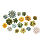 Ceramic Flower Collection 13 Dark Green Flower - Chive UK Wholesale