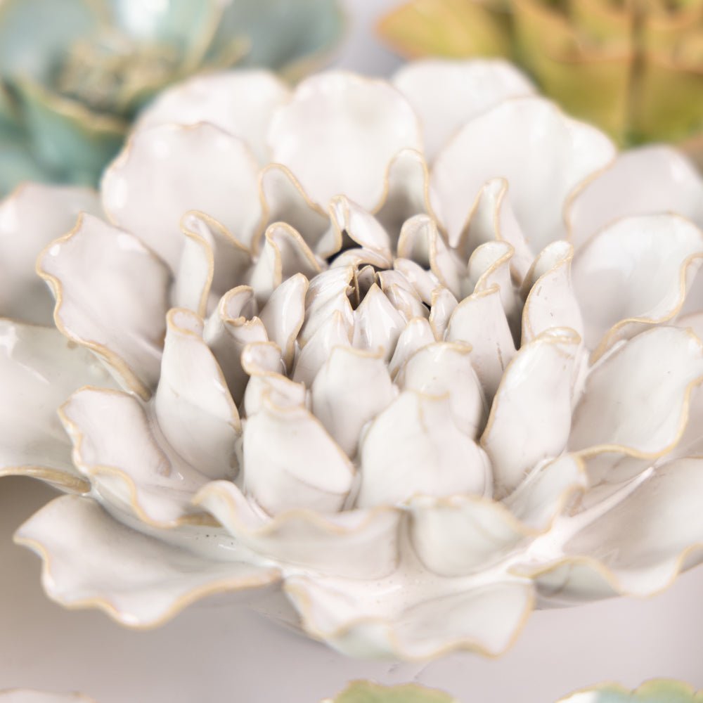 Ceramic Flower English Garden Curated Collection #3 - Chive UK Wholesale