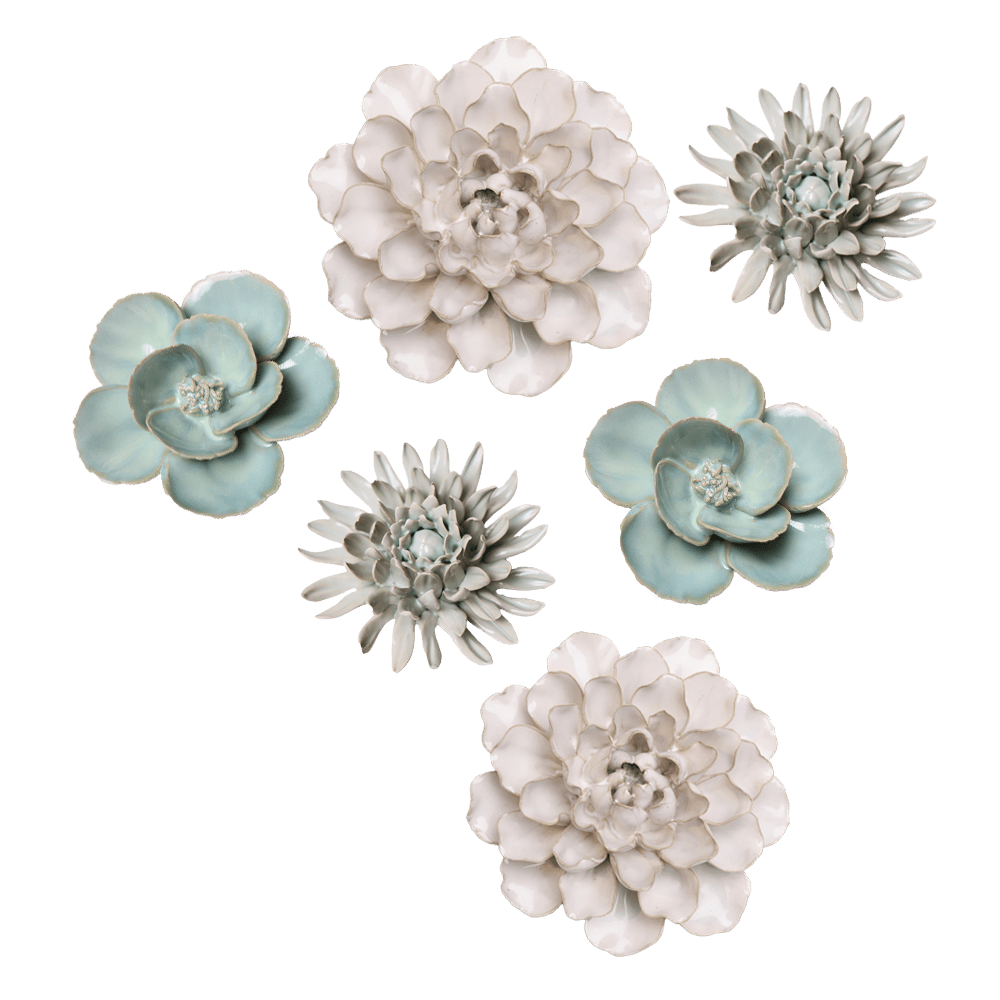 Ceramic Flower English Garden Curated Collection #4 - Chive UK Wholesale