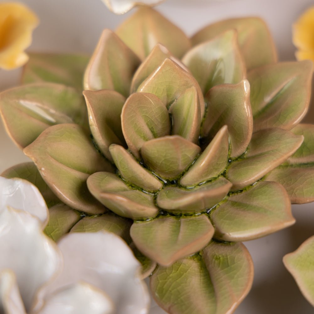 Ceramic Flower English Garden Curated Collection #5 - Chive UK Wholesale