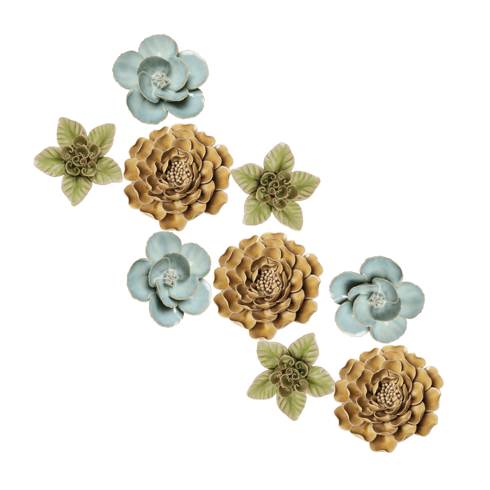 Ceramic Flower Collection 13 Caramel Flower - Chive UK Wholesale