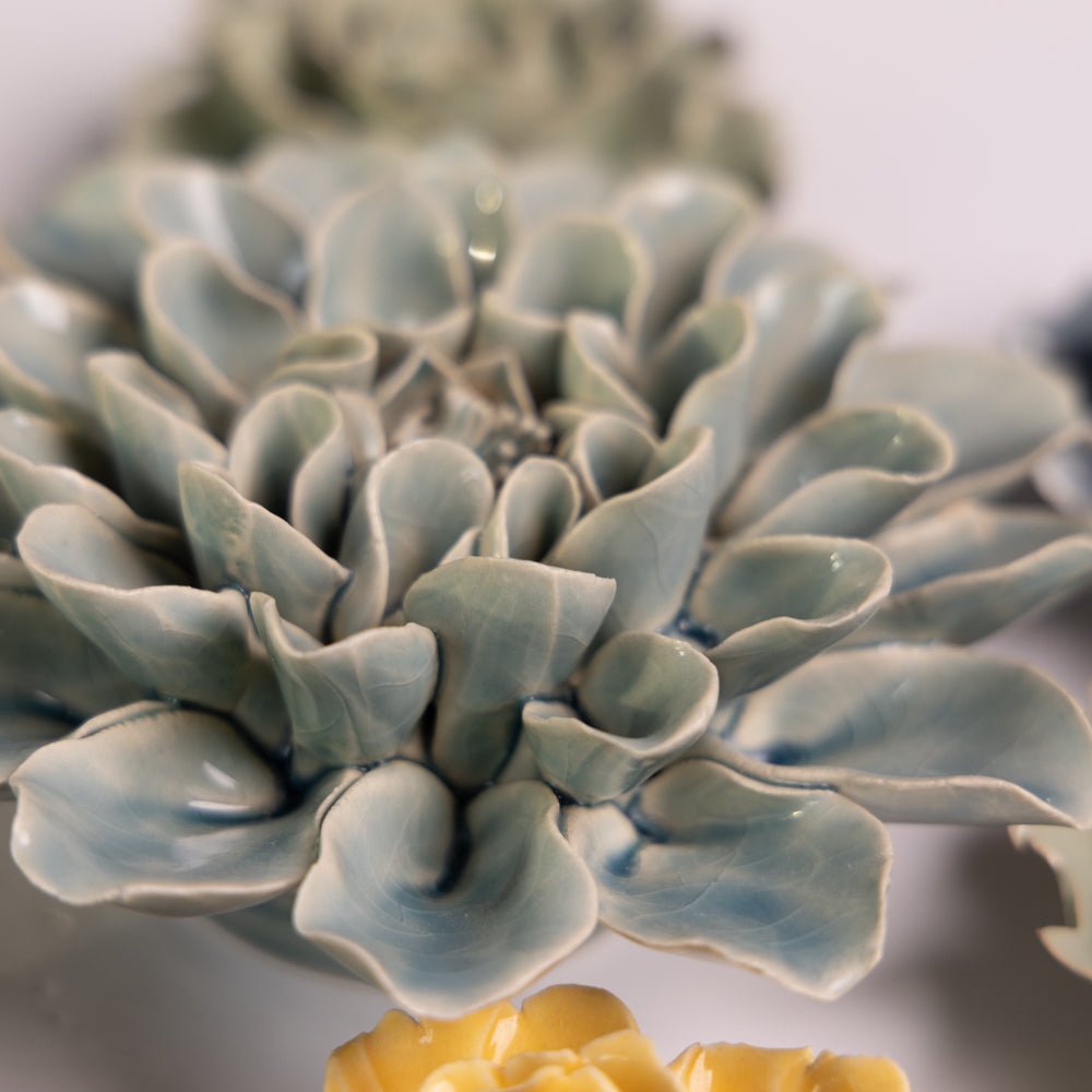 Ceramic Flower Collection 13 Caramel Flower - Chive UK Wholesale