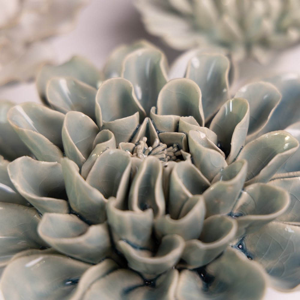 Ceramic Flower Collection 13 Blue Rose - Chive UK Wholesale