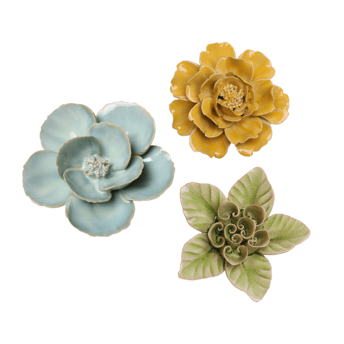 Ceramic Flower English Garden Curated Collection #16 - Chive UK Wholesale