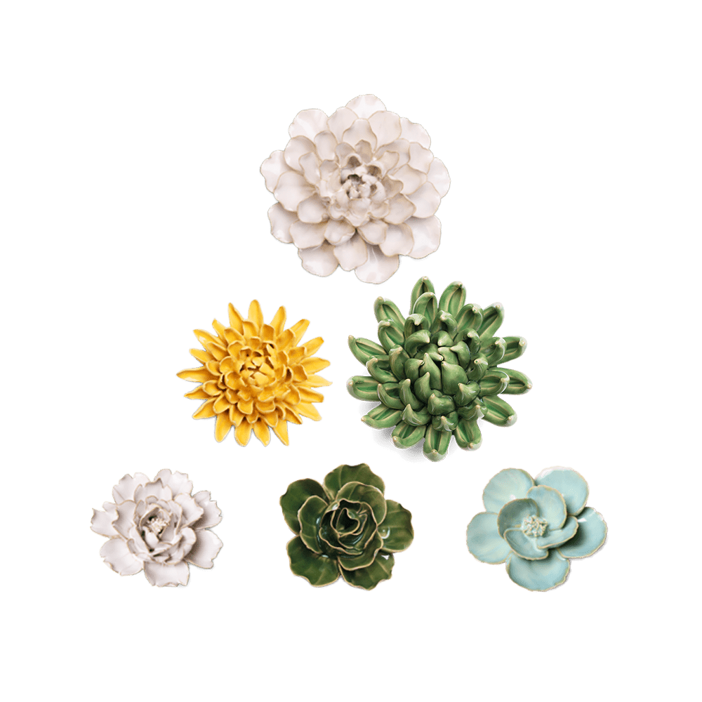 Ceramic Flower English Garden Curated Collection #18 - Chive UK Wholesale