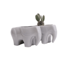 Elephant Ceramic Indoor Plant Pot Kit - Chive UK Wholesale