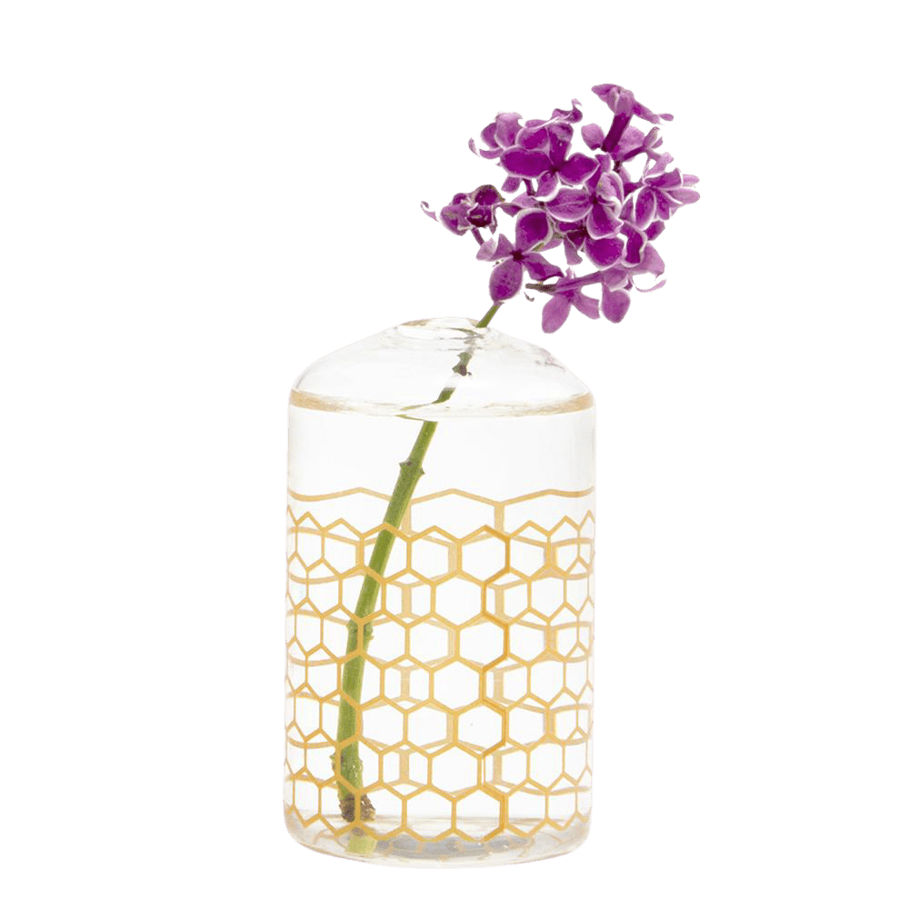 Elon Glass Bud Vase For Flowers - Chive UK Wholesale