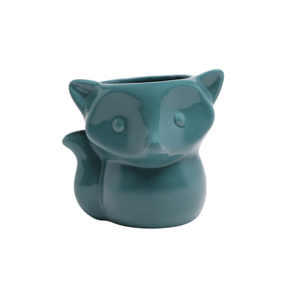 Fox Ceramic Indoor Plant Pot For Succulents - Chive UK Wholesale