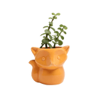 Fox Ceramic Indoor Plant Pot For Succulents - Chive UK Wholesale