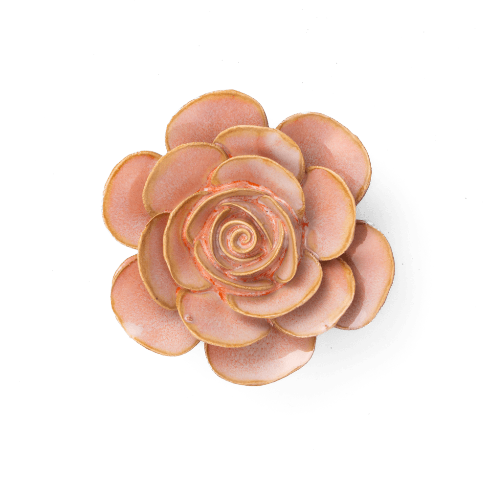 France Ceramic Flower Pink Ranunculus - Chive UK Wholesale