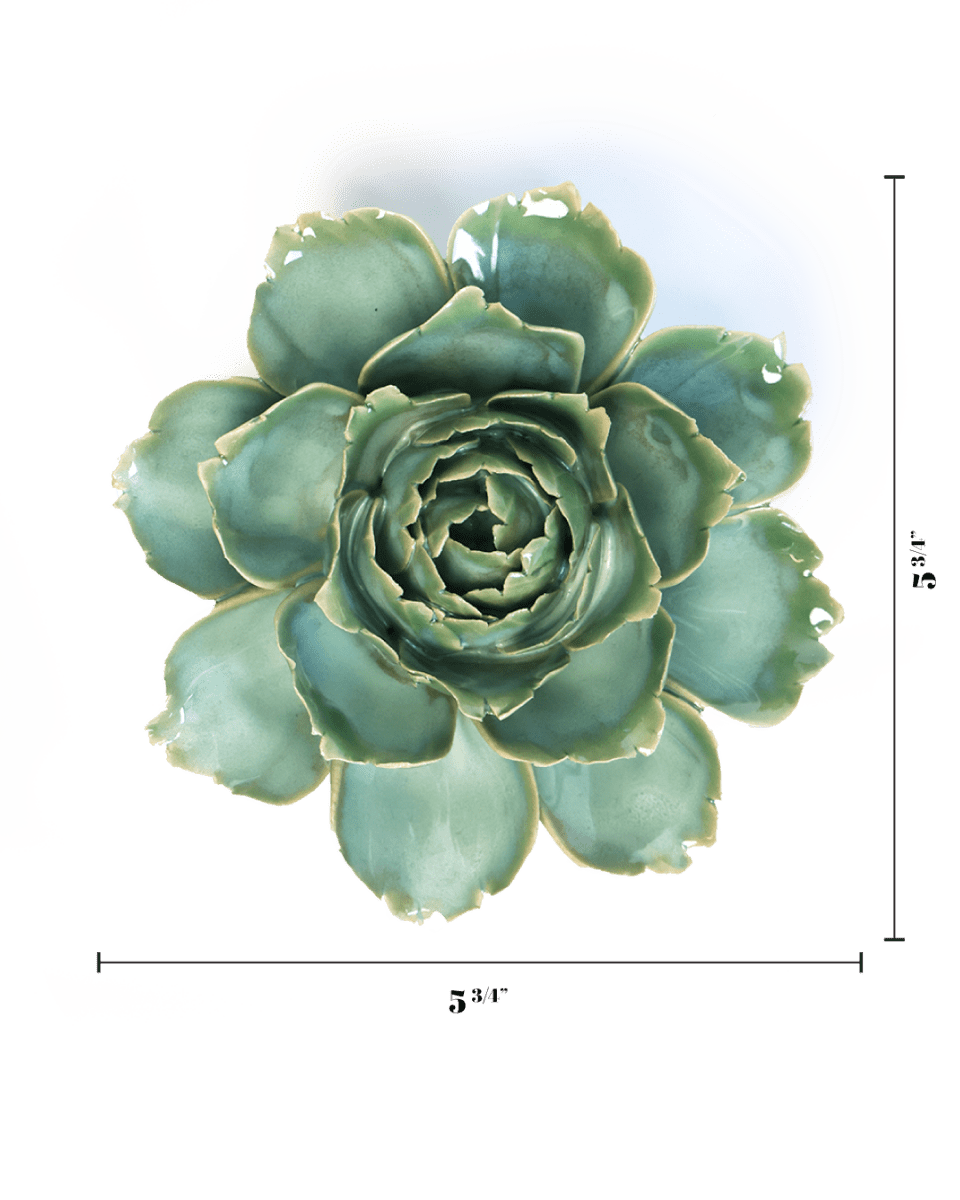 France Milk Teal Camellia - Chive UK Wholesale