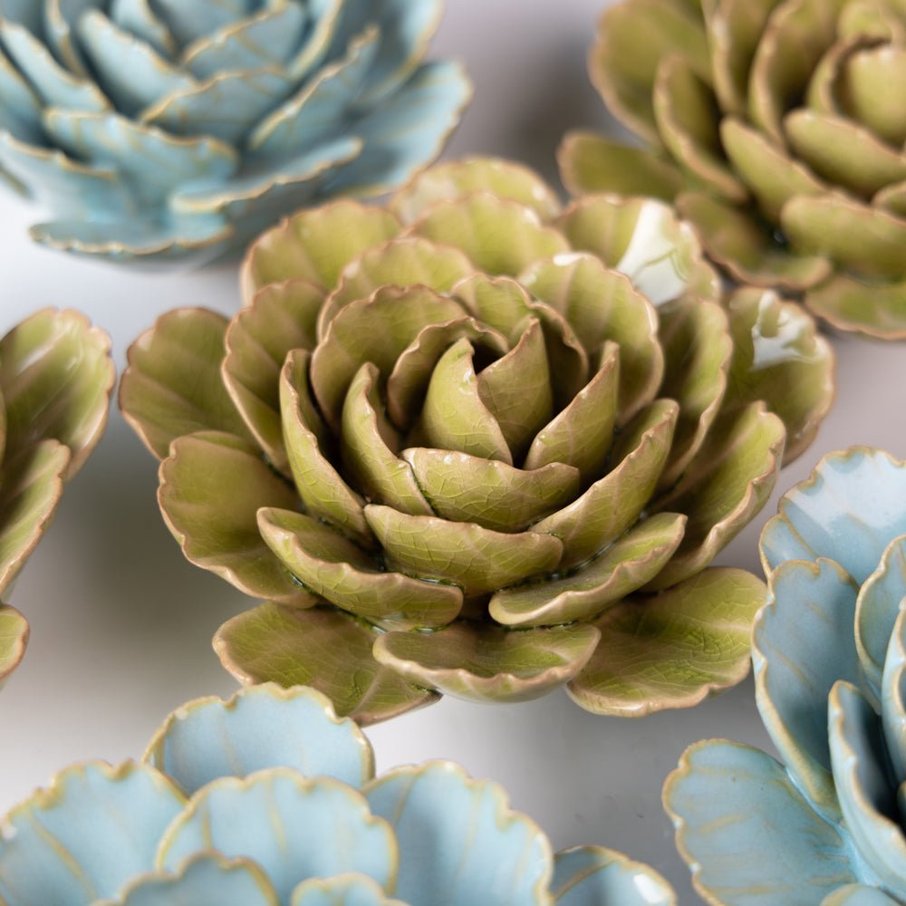 Ceramic Flower France Curated Collection #5 - Chive UK Wholesale