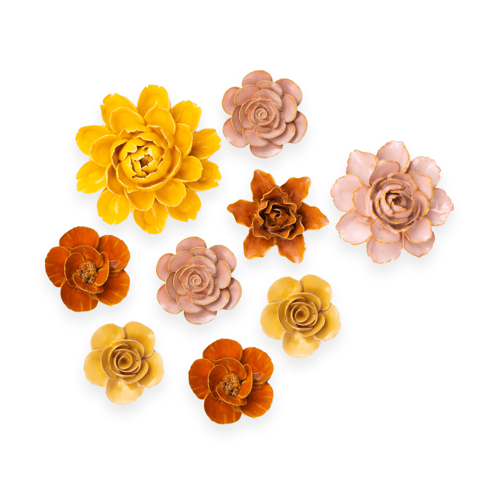 Ceramic Flower France Curated Collection #10 - Chive UK Wholesale