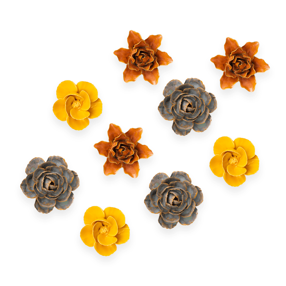 Ceramic Flower France Curated Collection #15 - Chive UK Wholesale