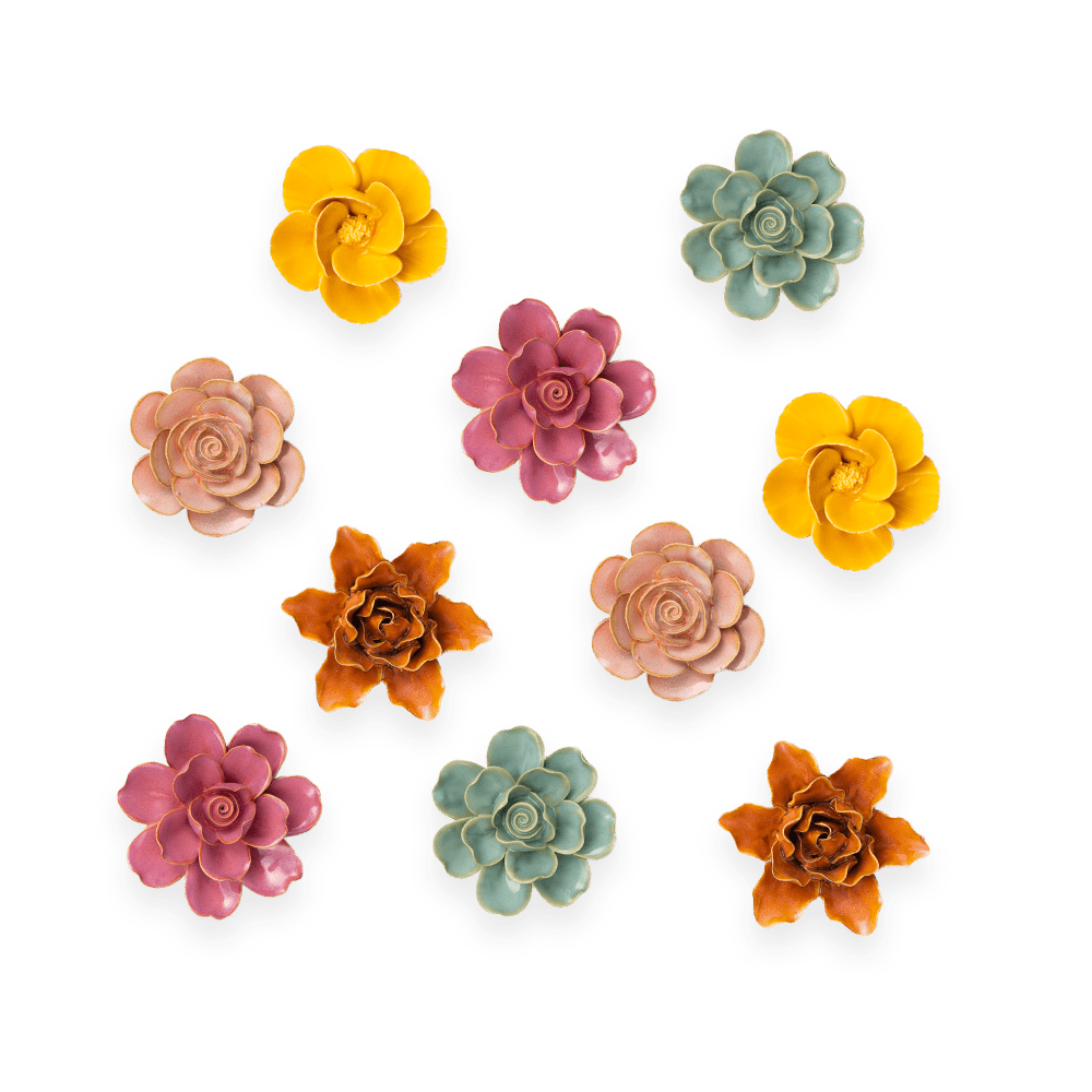 Ceramic Flower France Curated Collection #16 - Chive UK Wholesale