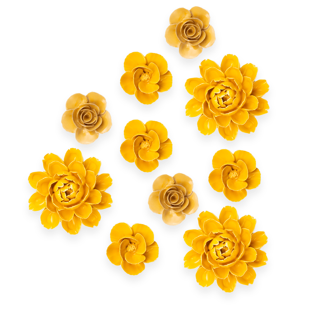 Ceramic Flower France Curated Collection #17 - Chive UK Wholesale