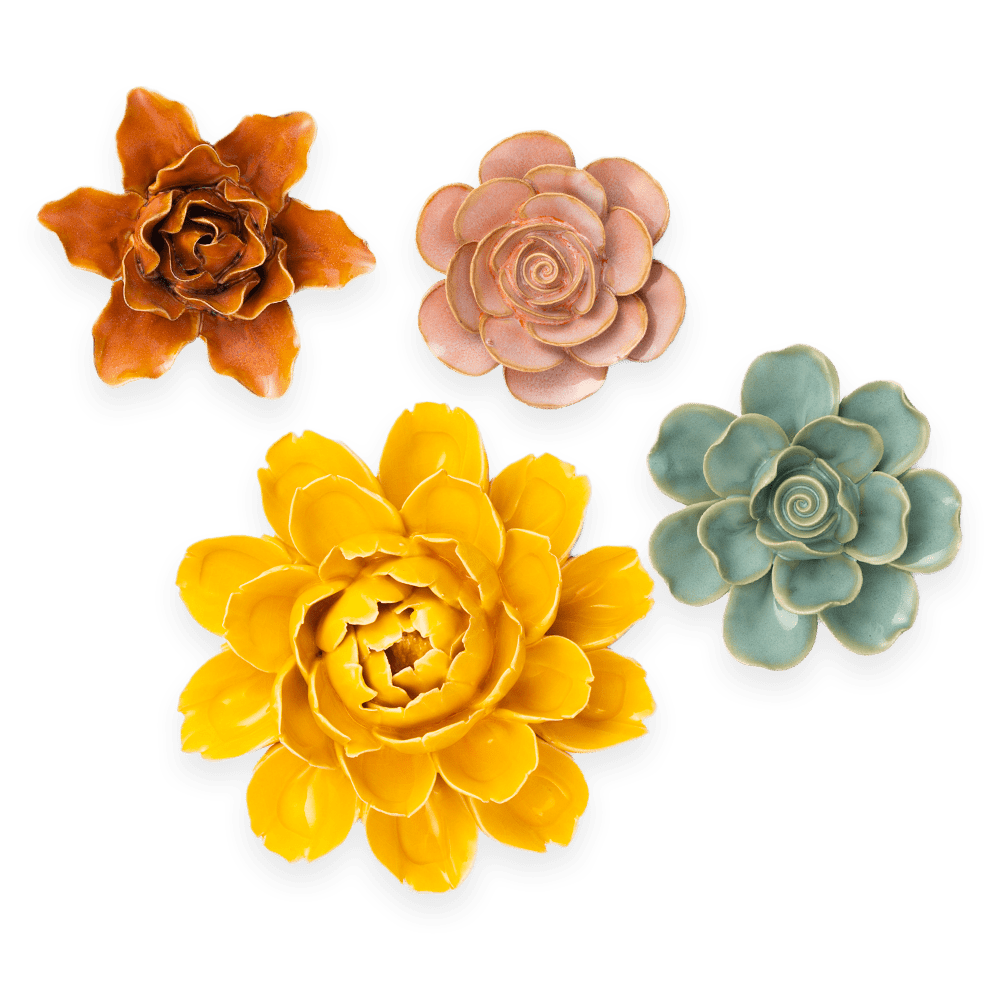 Ceramic Flower France Curated Collection #18 - Chive UK Wholesale